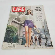 Life Magazine Our Moon Trip August 22, 1969 Vintage Rich Allen Neil Armstrong - £14.93 GBP