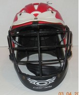 Cascade CPX Lacrosse Helmet With Mask Red White OSFM - $1,900.03 MXN