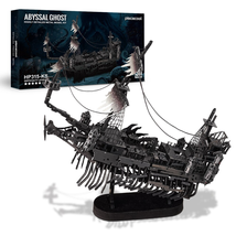Piececool Model Building Kits Abyssal Ghost Pirate Ship Gifts for Teen Jigsaw  - £41.62 GBP