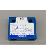 FESTO OS-1/4-B PNEUMATIC VALVE BLOCK  - $228.08 MXN