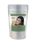 Henna for hair 100% natural - color Black, Hennae nigri Fol. pulv - $493.05 MXN+