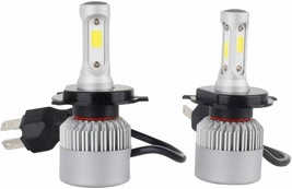 LED Headlight Bulbs Conversion Kit H4/9003 2 Piece 60W USA COB Chip 6000 Lumens - £19.77 GBP