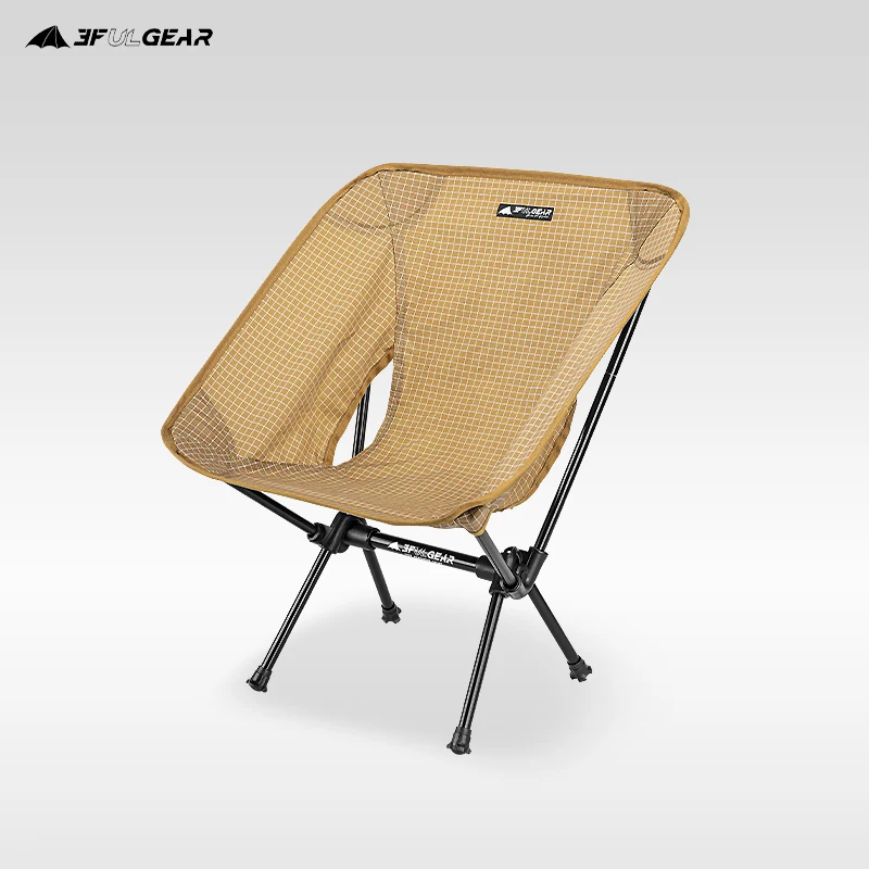 3F UL GEAR Portable Folding Ultralight Chair Travel Outdoor Camping Fishing Seat - £73.07 GBP+