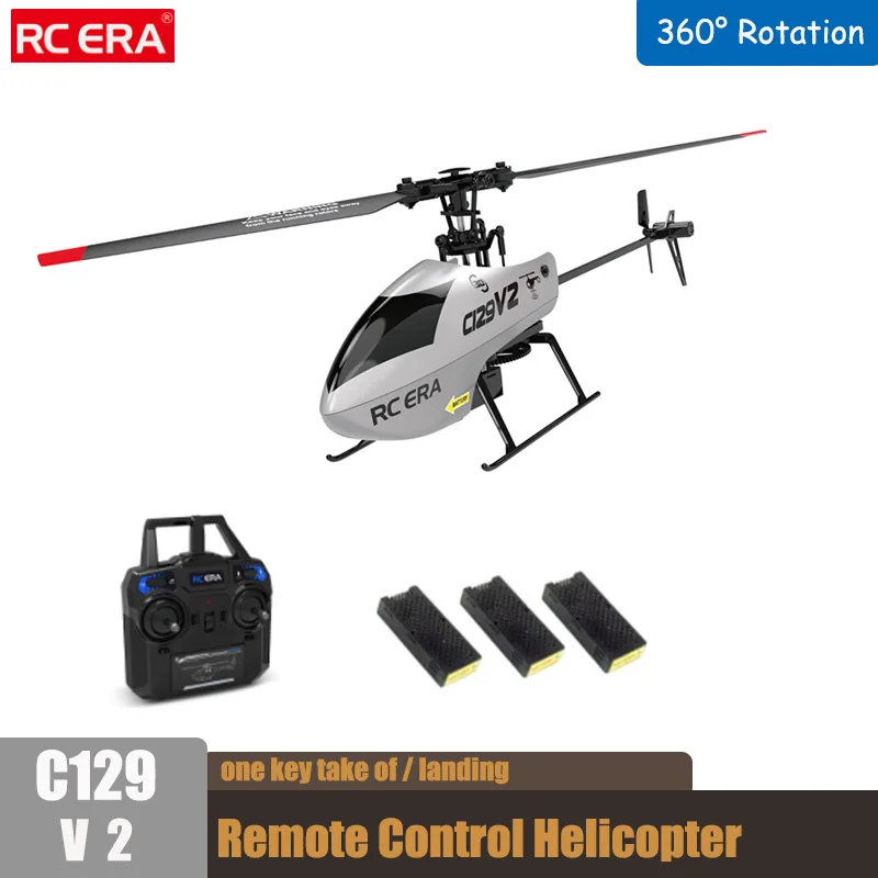 C129 V2 Rc 2.4g  Helicopter 4 Channel Remote Controller Helicopter Charging T - £68.54 GBP+