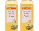 2 Pack Burt&#39;s Bees Body Wash, Rosemary &amp; Lemon, 12 Fl Oz Each - $22.76