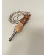 Seam Ripper Magnetic Necklace, Hand turned Wood, Sewing tool and Jewelry... - $708.31 MXN