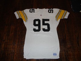 Vintage Gerry Cosby NFL Pittsburgh Steelers Greg Lloyd Durene Football Jersey XL - £310.11 GBP