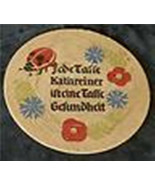 Cute Pressed Cardboard Coaster, GOOD CONDITION - $4.02 CAD