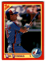 1990 Score #361 Mike Fitzgerald NM-MT Expos ID:70045 - $1.67