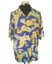 Breakwater Island Casual Shirt Men&#39;s Size XL Aloha Hawaiian Multicolor Tropical - £12.40 GBP