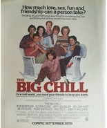 Vintage 1983 The Big Chill Full Page Original Movie Poster Ad - 721 - £5.22 GBP