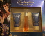 CELINE DION Enchanting Eau de Parfum Perfume Body Lotion Gel 1oz 2.5oz 3... - $148.01