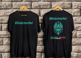 Bianchi Passione Celeste Logo Edition T-Shirt Usa Size New Fast Shipping - £19.57 GBP