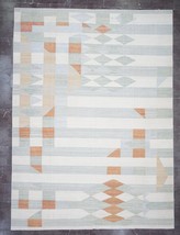 Woollen Rug | SCANDINAVIAN Rug | Vintage Finish Rug | Flat-weave Rug | Swidish R - £143.88 GBP