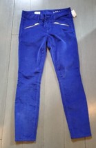 Gap 1969 always skinny blue  corduroy  jeans SZ 27r. - £9.76 GBP