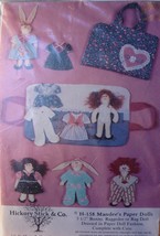 Sewing Pattern 158 Mandee&#39;s &quot;Paper&quot; Dolls are Cloth 5.5&quot; Uncut - $5.99