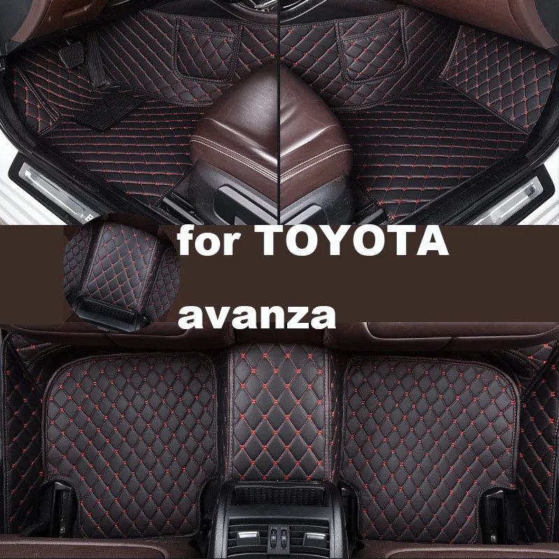 Autohome Car Floor Mats For TOYOTA Avanza 2012-2019 Year Upgraded Versio... - $86.73