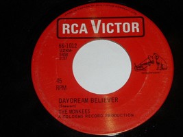 The Monkees Daydream Believer Goin&#39; Down Canada 45 Rpm Record RCA 1012 VG++/NM - £38.64 GBP