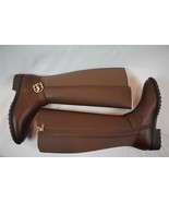 NIB Coach Walnut Brown Leather Sz 6 1/2 With Stretch Back Riding Boot Si... - $4,200.42 MXN