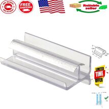 Vinyl Snap-In Bottom Guide for Workright Shower Doors, Rattle-Free Design - $420.09 MXN