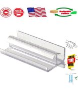 Vinyl Snap-In Bottom Guide for Workright Shower Doors, Rattle-Free Design - $420.09 MXN