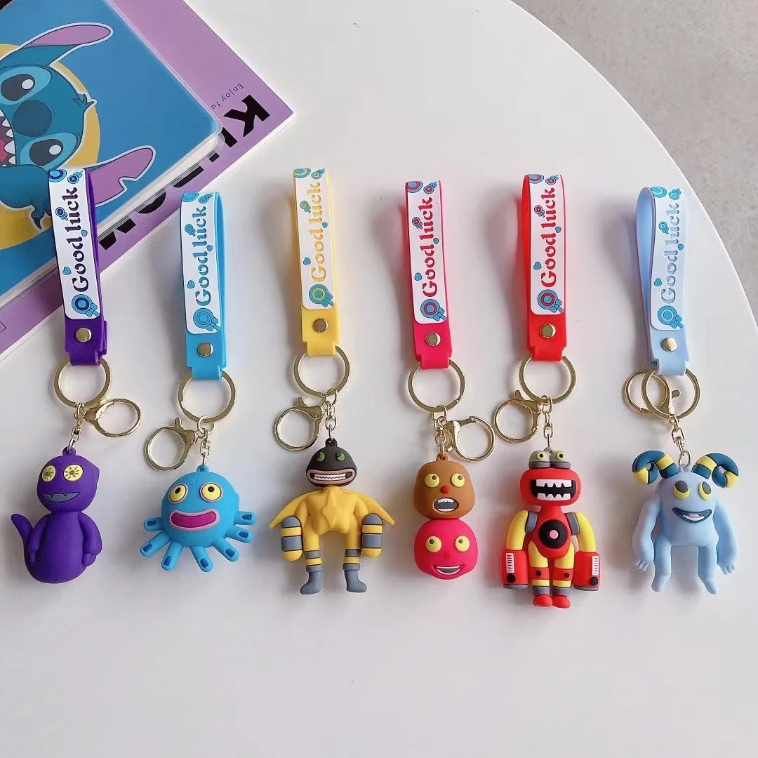 My Singing Monsters Keychain Wubbox Figures Keychains Ghazt My Sing Monster Toy - £11.11 GBP+