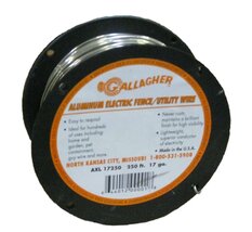 Gallagher 250&#39; 17-Gauge Aluminum Fence Wire | High-Conductivity Electric... - €23,50 EUR