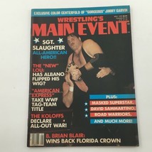 Wrestling&#39;s Main Event Magazine May 1985 Jimmy Garvin and Sgt. Slaughter Feature - £18.06 GBP
