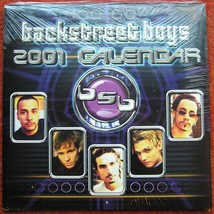 Backstreet Boys 2001 Calendar Collectable In Vintage Mint Condition Wint... - £23.11 GBP
