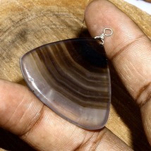 Shaded Onyx Smooth Heart Pendant Briolette Natural Loose Gemstone Making... - £2.08 GBP