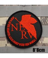 Anime Evangelion Embroider Patch NERV Theme For FYI Projects Clothing Ba... - £7.91 GBP