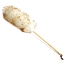 Norpro 24-Inch Pure Lambs Wool Duster with Wood Handle - £29.56 GBP