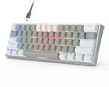 AULA 29 RGB 60 Percent Wired PC Gaming Keyboard Mechanical, Mini Compact... - $51.99