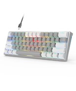 AULA 29 RGB 60 Percent Wired PC Gaming Keyboard Mechanical, Mini Compact... - £40.91 GBP