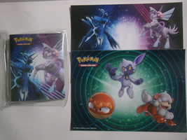 (1) Pokemon - Mini Portfolio &amp; (2) Pokemon Sticker Sheets - $12.00