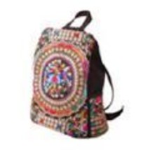 Chinese Hmong Boho Indian Thai Embroidery  Logo Backpack Handmade Embroidered Ca - £55.75 GBP