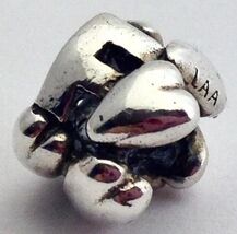 Authentic Trollbeads  Letter "F" Charm, Sterling Silver, 11144f, New - $21.84
