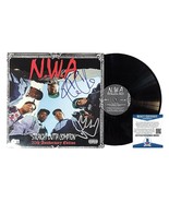 Ice Cube DJ Yella Signed NWA Straight Outta Compton Vinyl Beckett Rap Hi... - £938.59 GBP
