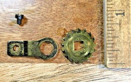 Old Mauthe Clock Movement Click Wheel Assembly (See Pics to ID Movement) (K7041) - £12.58 GBP