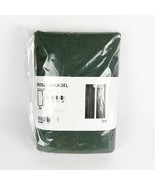 NEW Ikea ROSENMANDEL Room Black Out Curtains 1 pair Dark Green 53x84&quot; 40... - $133.64