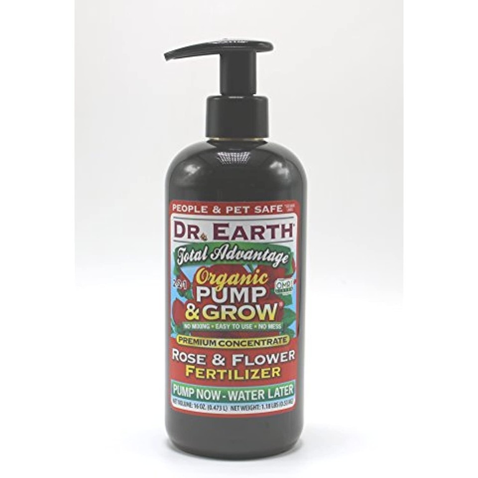 Dr. Earth Organic &amp; Natural Pump &amp; Grow Total Advantage Rose &amp; Flower Fe... - $23.80