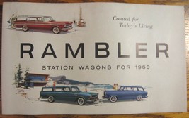 1960 Rambler Station Wagon Brochure, Cross Country - $16.69