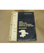 MITCHELL 1985 IMPORTED CARS &amp; TRUCKS SERVICE &amp; REPAIR ADVANCE MANUAL - £11.65 GBP