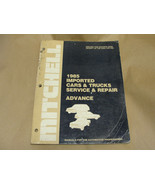 MITCHELL 1985 IMPORTED CARS &amp; TRUCKS SERVICE &amp; REPAIR ADVANCE MANUAL - $20.36 CAD