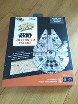 IncrediBuilds Star Wars Millennium Falcon Deluxe Book and 3D Wood Model Set - £15.84 GBP