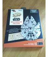 IncrediBuilds Star Wars Millennium Falcon Deluxe Book and 3D Wood Model Set