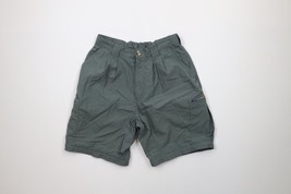 Vinage 90s ExOfficio Womens Large Spell Out Pleated Hiking Trail Cargo S... - $44.50