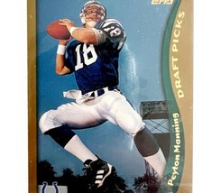 Peyton Manning Rookie Card Topps Draft Picks #360 1998 NFL Indianapolis BGS1 - £79.28 GBP