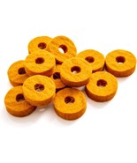 Cymbal Replacement Accessories, Premium Felts, Stage Rocker Orange Wool,... - $29.98