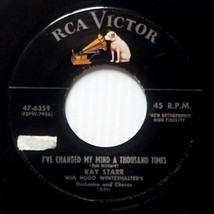 Kay Starr- The Rock &amp; Roll Waltz / I&#39;ve Changed My Mind A Thousand Times [7&quot; 45] - £1.80 GBP